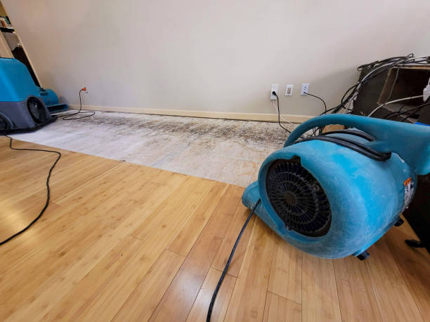 Professional Flood Damage Cleanup technician working in Fond du Lac, WI
